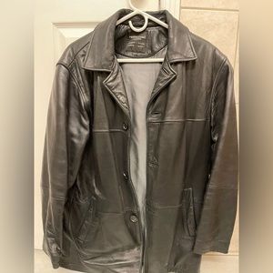 Pronto Uomo men’s leather jacket. Medium